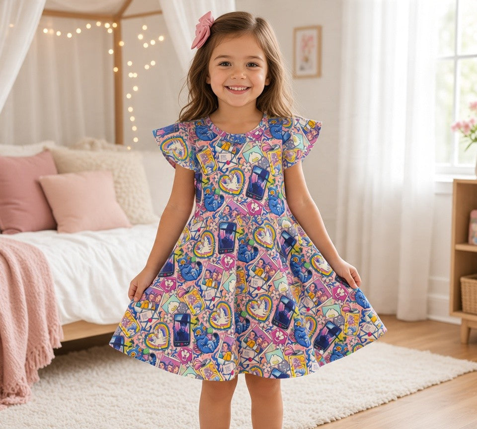 (1978) KPop Dress -  Size 4