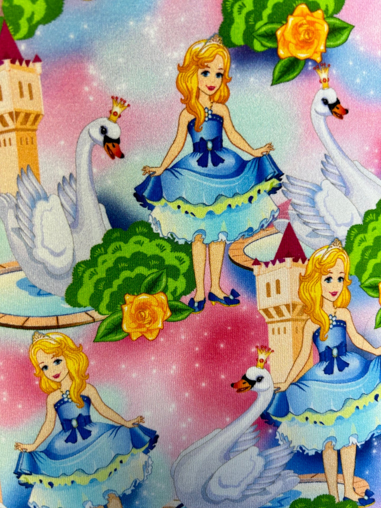 Princess & Swan Dress - Size 7