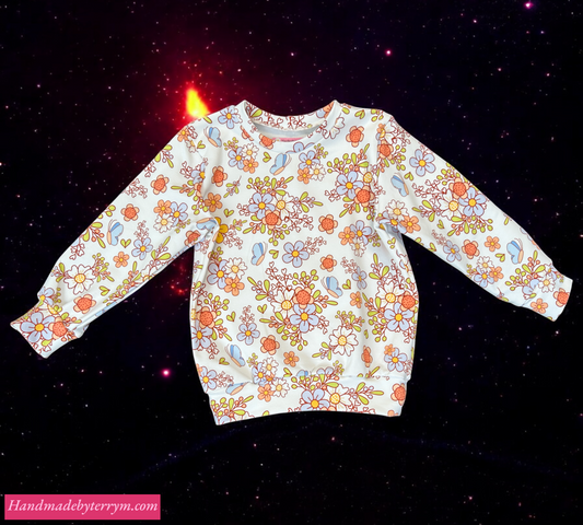Flower Jumper - Size 4