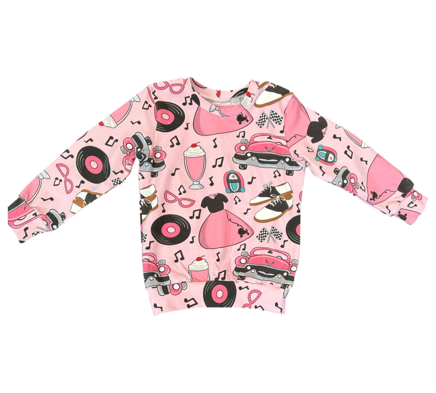 Pink Rock N Roll Jumper - Size 4