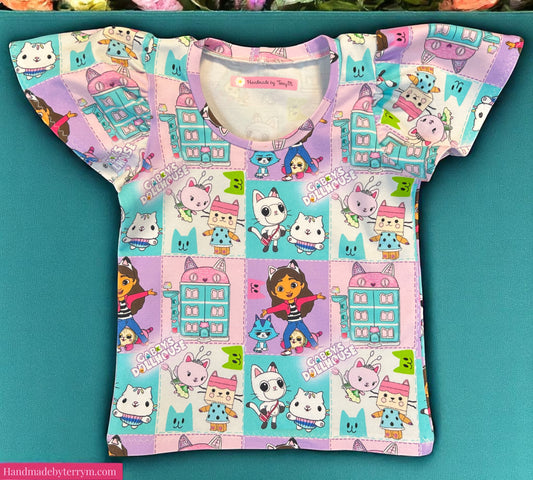 Patchwork Gabby T-Shirt - Size 2