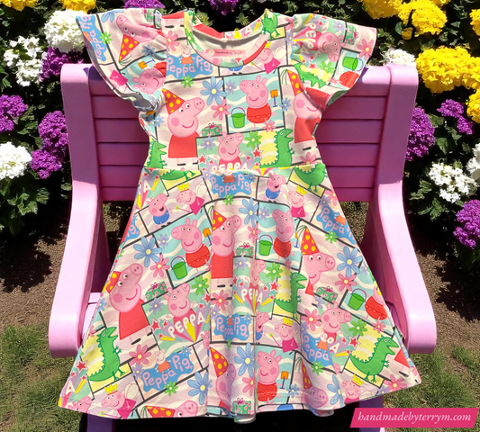Peppa Pig Dress - Size 4