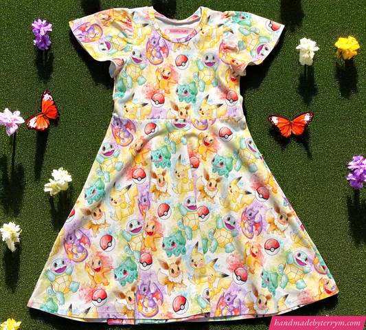 Pokemon Dress - Size 7