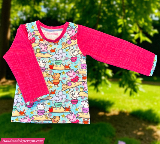 Peppa Pig Long Sleeve T-Shirt - Size 4