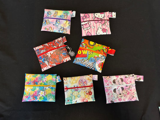 Vinyl Coin Purses