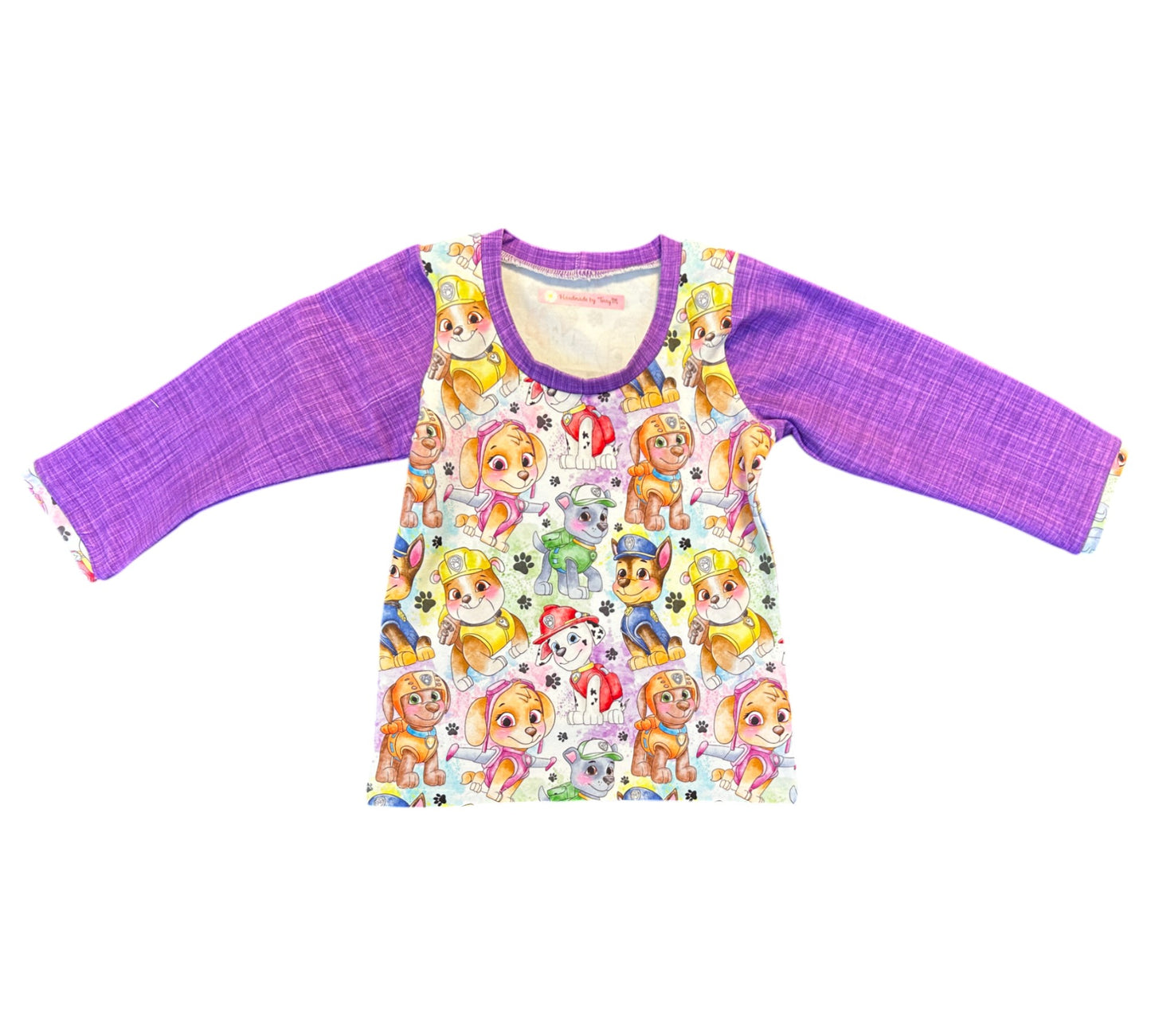 Pups on Patrol Long Sleeve T-Shirt - Size 3