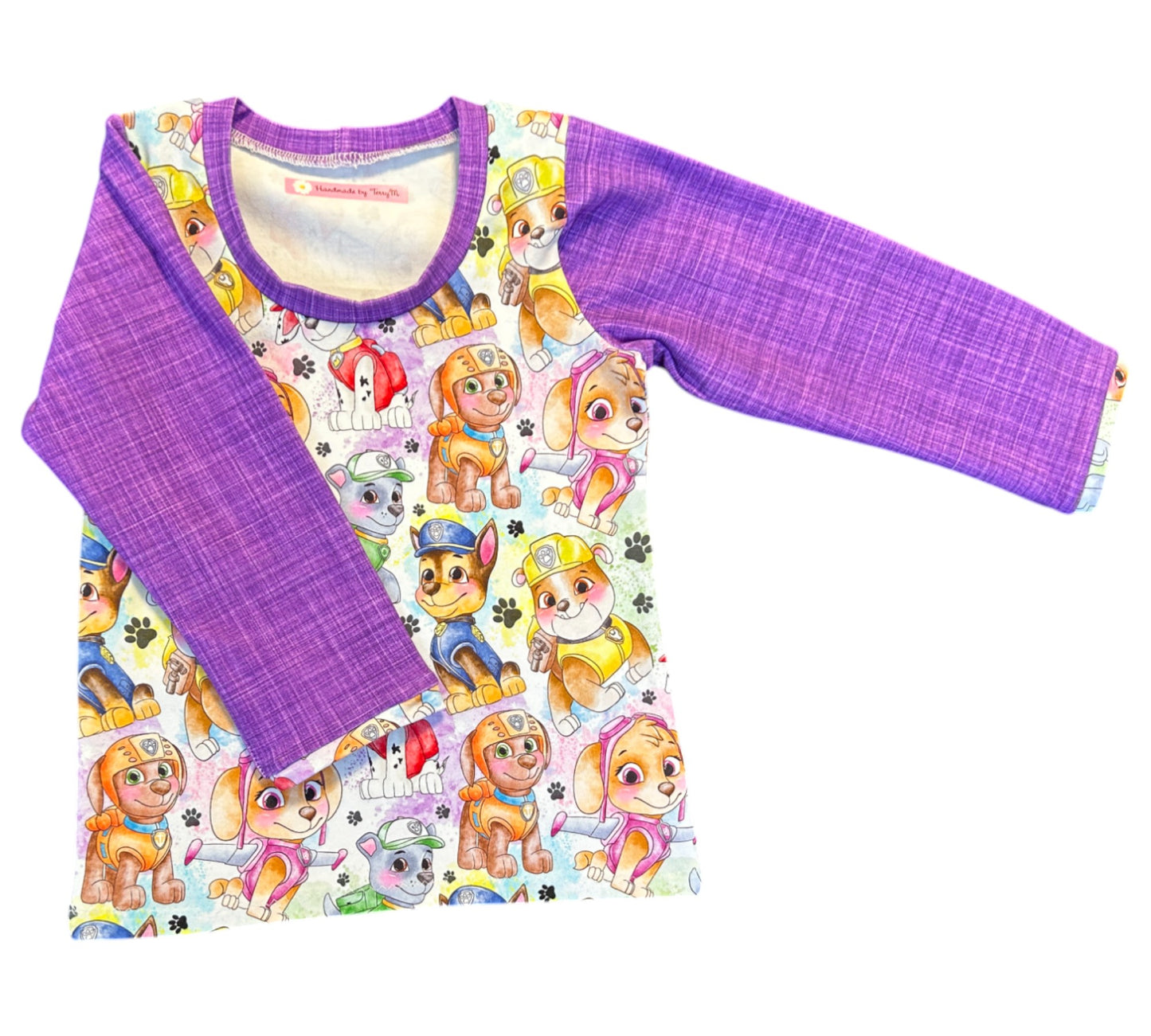 Pups on Patrol Long Sleeve T-Shirt - Size 3