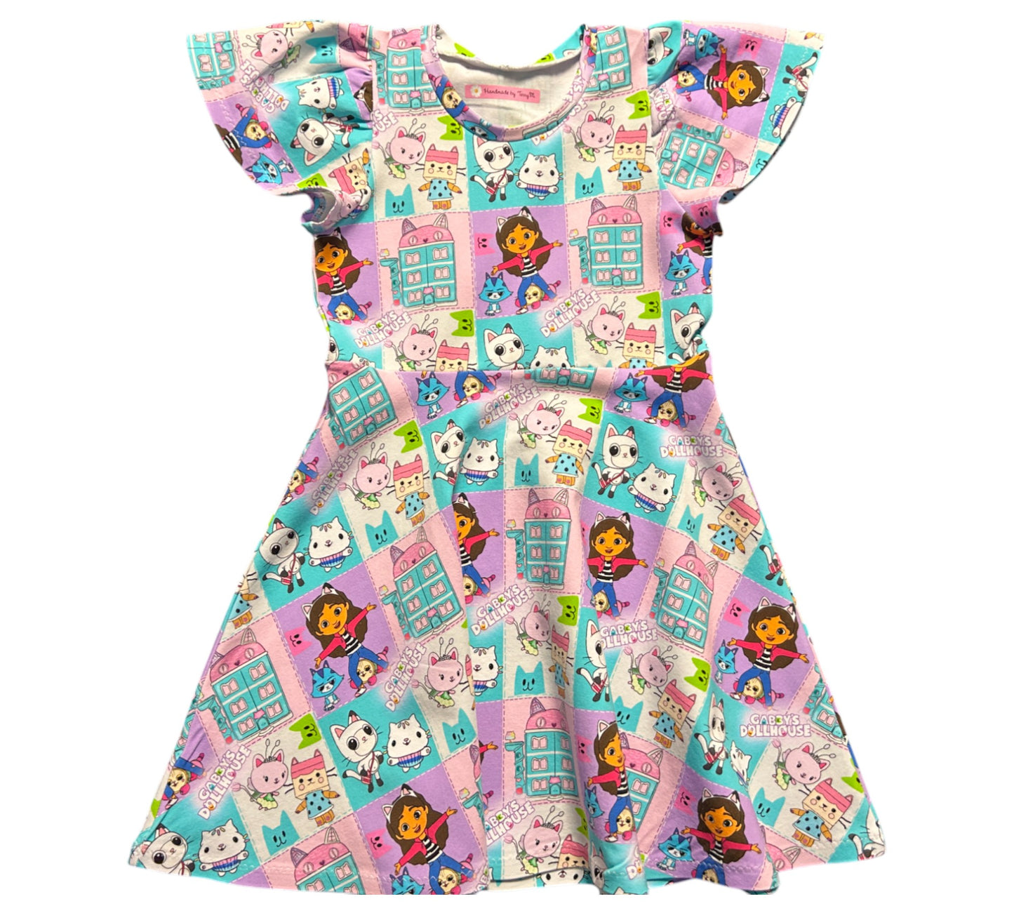 Patchwork Gabby Dress - Size 6