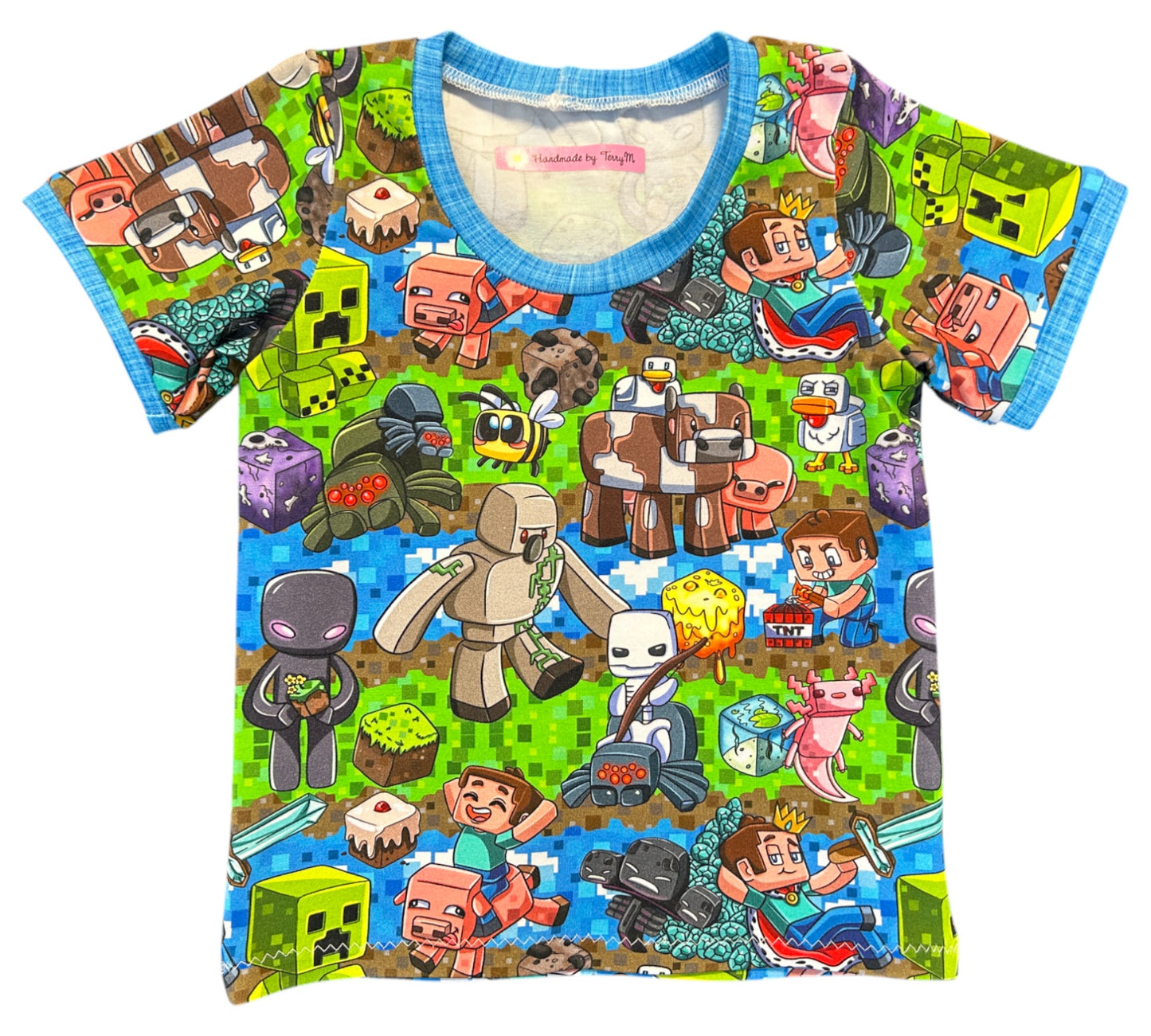 (1166) Adventure T-Shirt & Shorts Set - Size 2