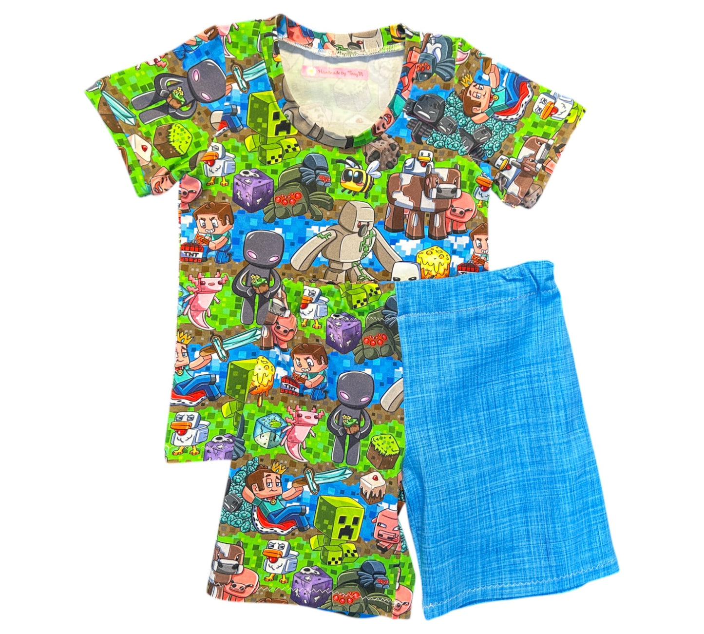 Minecraft T-Shirt & Shorts Set - Size 3