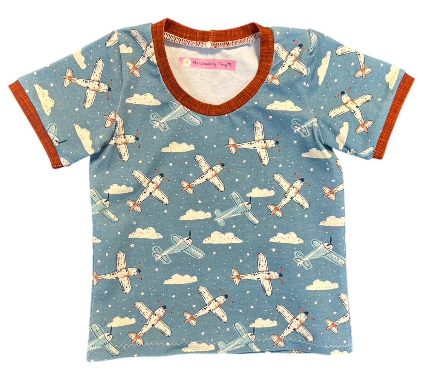 Planes T-Shirt & Shorts Set - Size 1