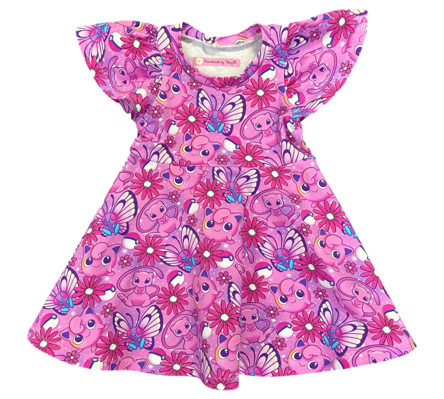 Pink Pokémon Dress - Size 1