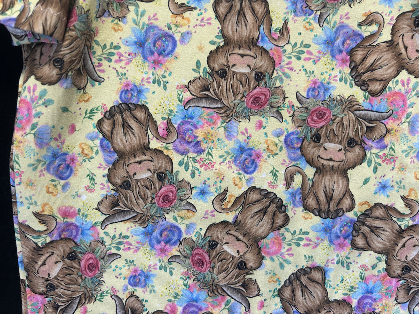 Highland Cow T-Shirt - Size 3