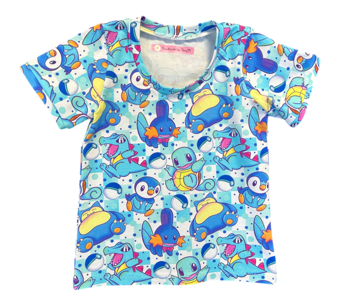 Blue Pokemon T-Shirt - Size 2