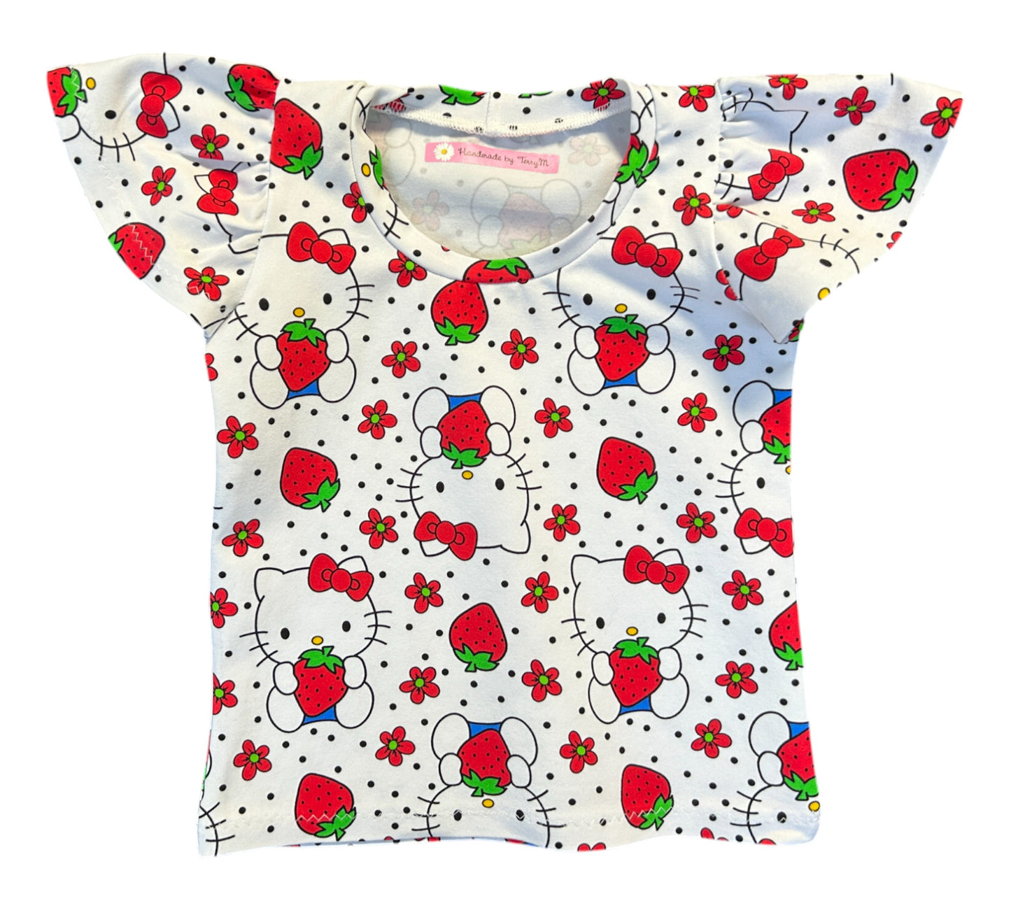 Strawberry Hello Kitty T-Shirt - Size 1