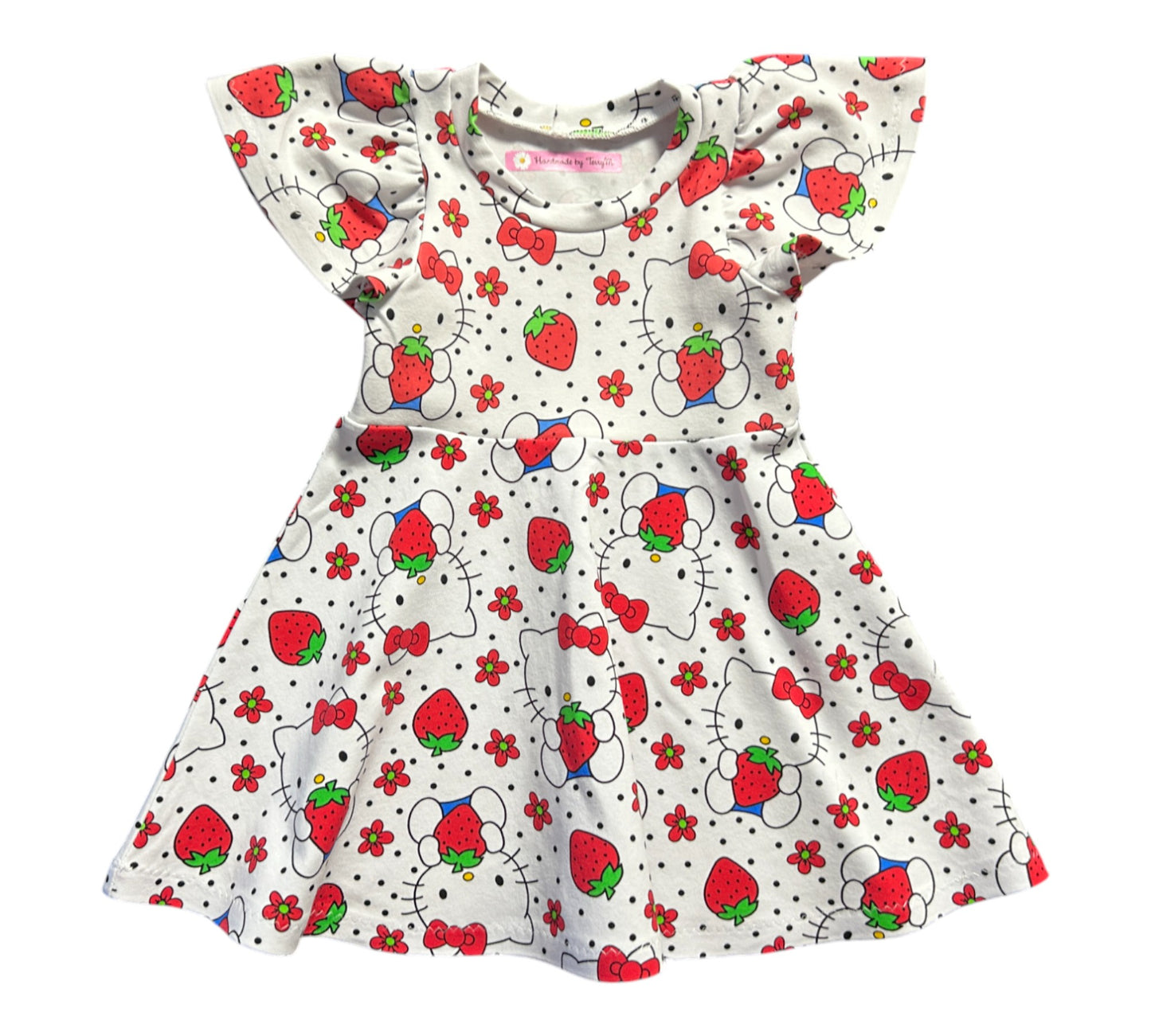 Strawberry Hello Kitty Dress - Size 1