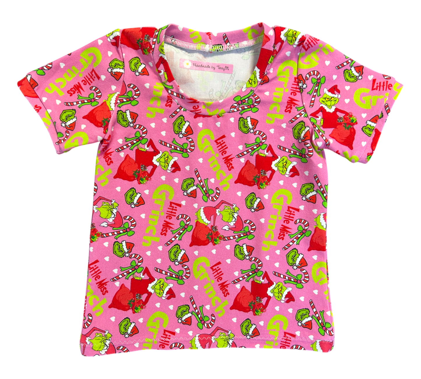Little Miss Grinch T-Shirt - Size 1