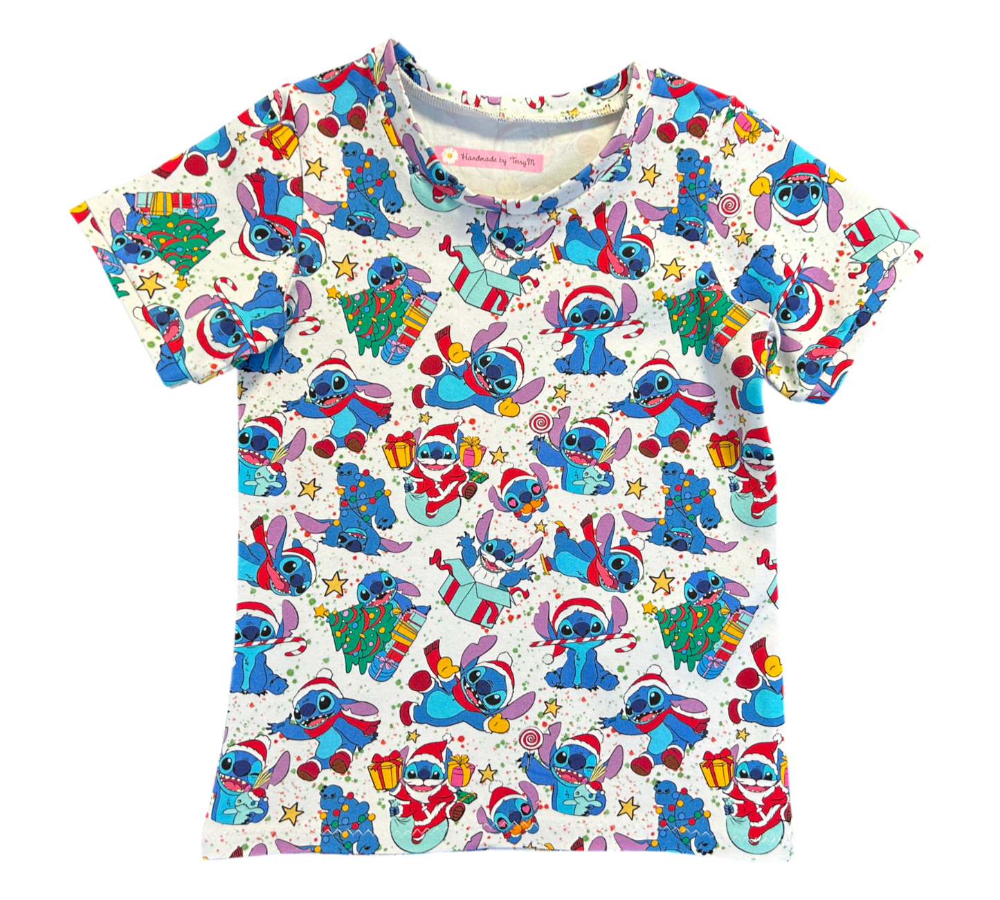Christmas Stitch T-Shirt - Size 4