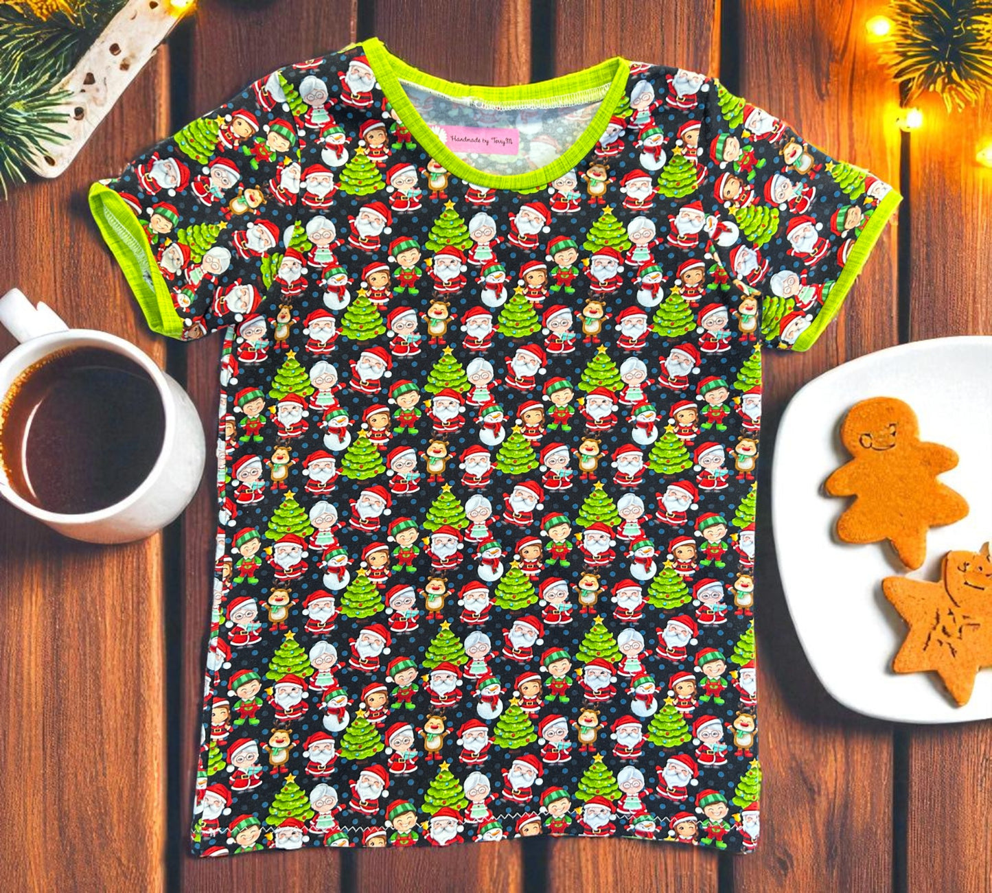 Santa Gang T-Shirt - Size 6