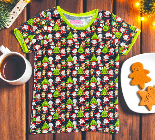Santa Gang T-Shirt - Size 6