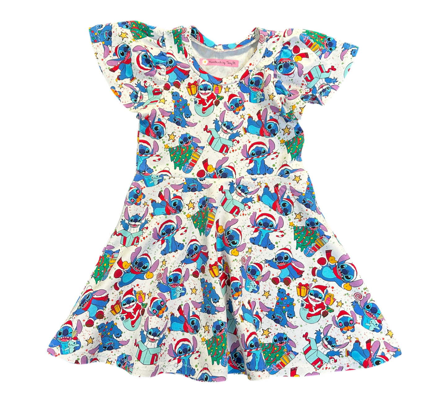 Christmas Stitch Dress - Size 2