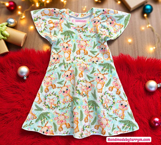 Reindeer Dress - Size 2