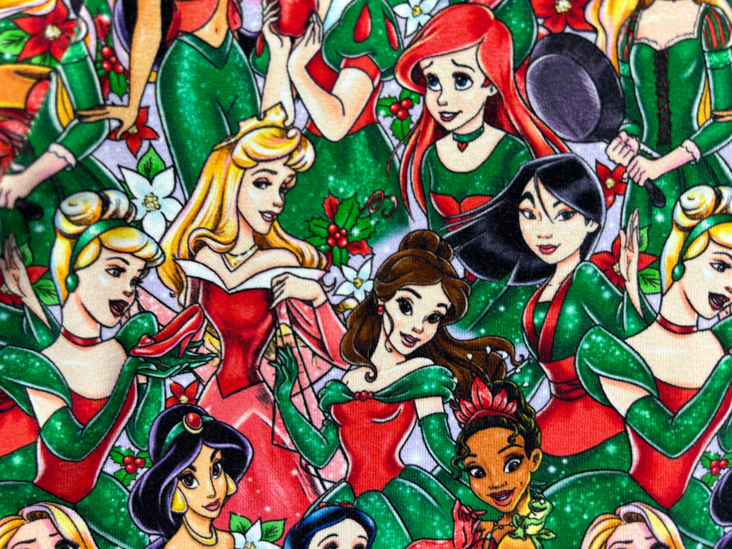 Christmas Princesses Dress - Size 4