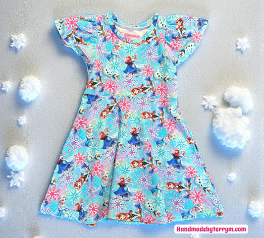 Ice Princess Dress - Size 4