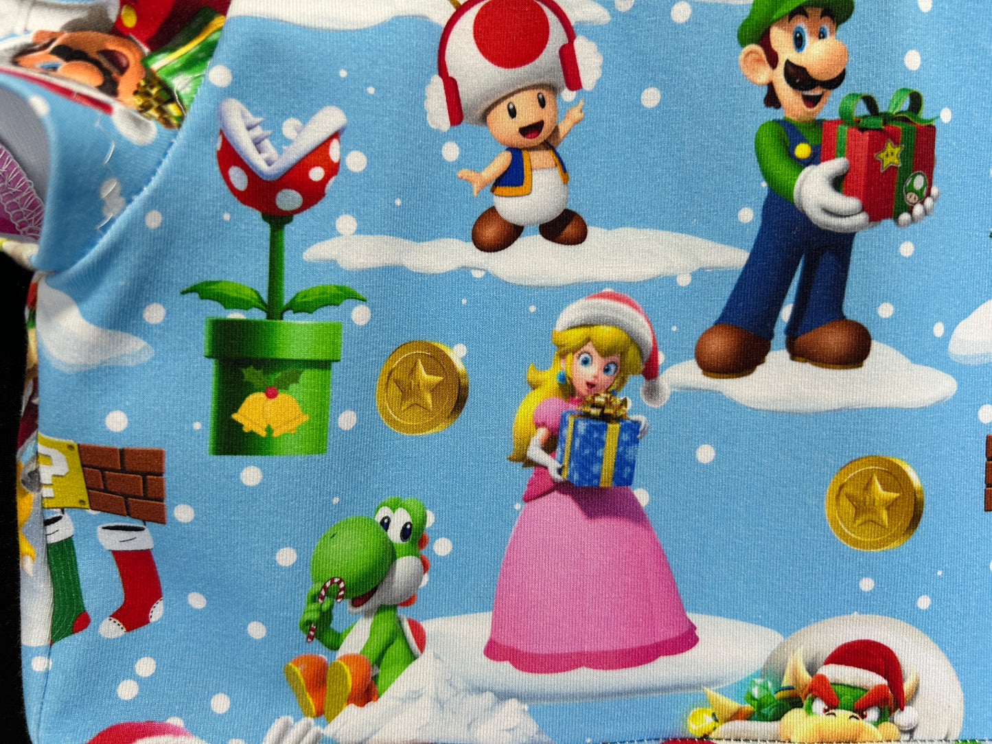 Mario Gang Christmas Dress - Size 6