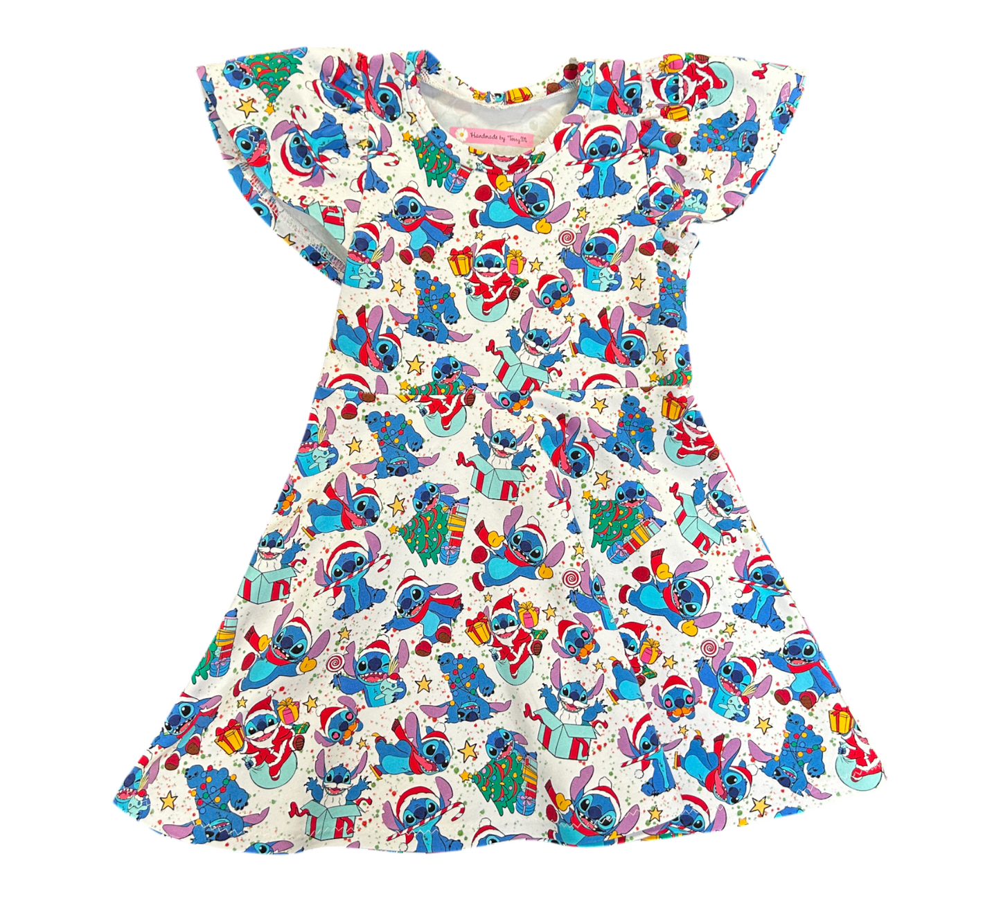 Christmas Stitch Dress - Size 3