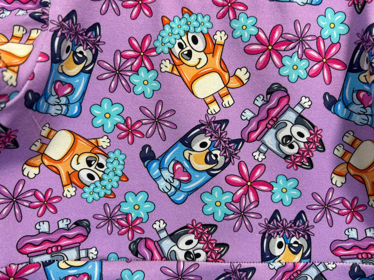 Purple Bluey Dress - Size 3