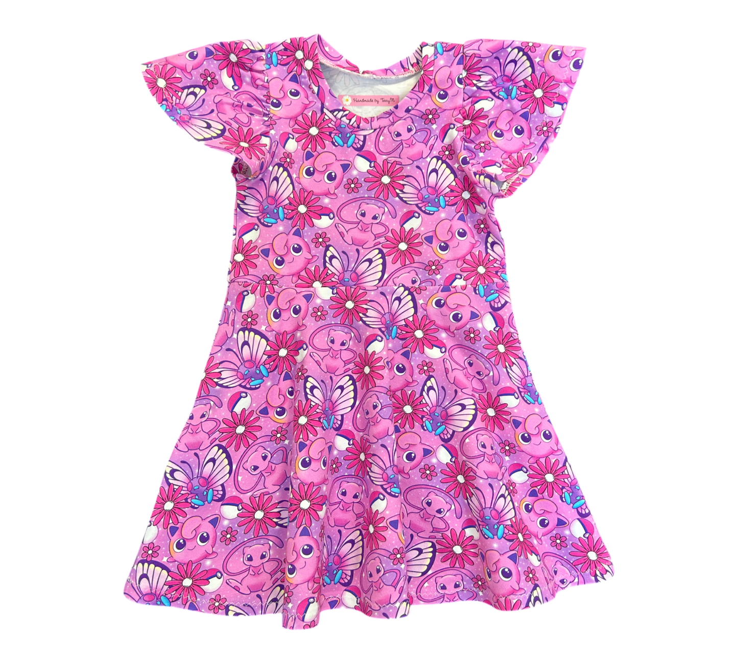 Pink Pokémon Dress  Size 3