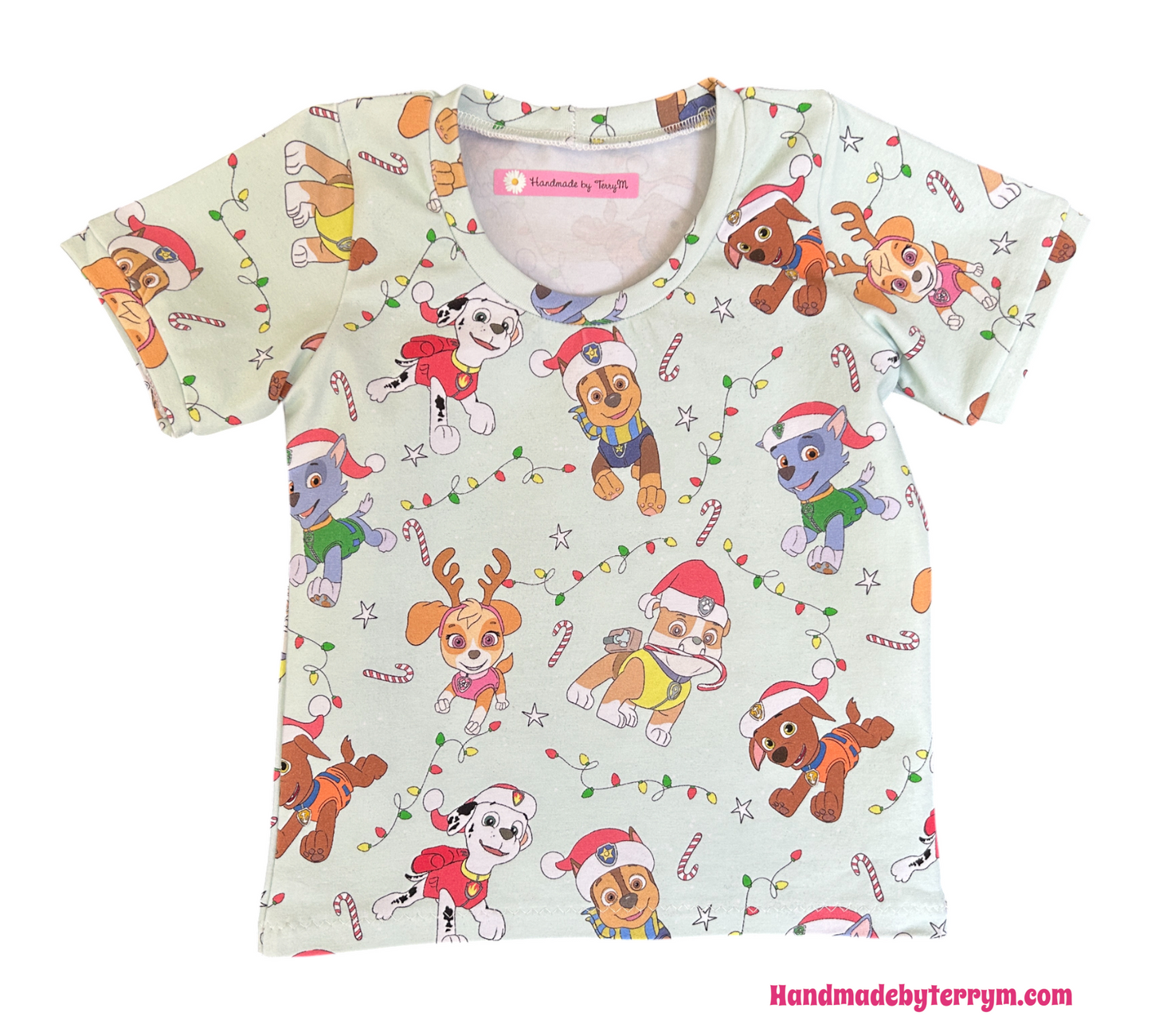 Christmas Paw Patrol T-Shirt - Size 1