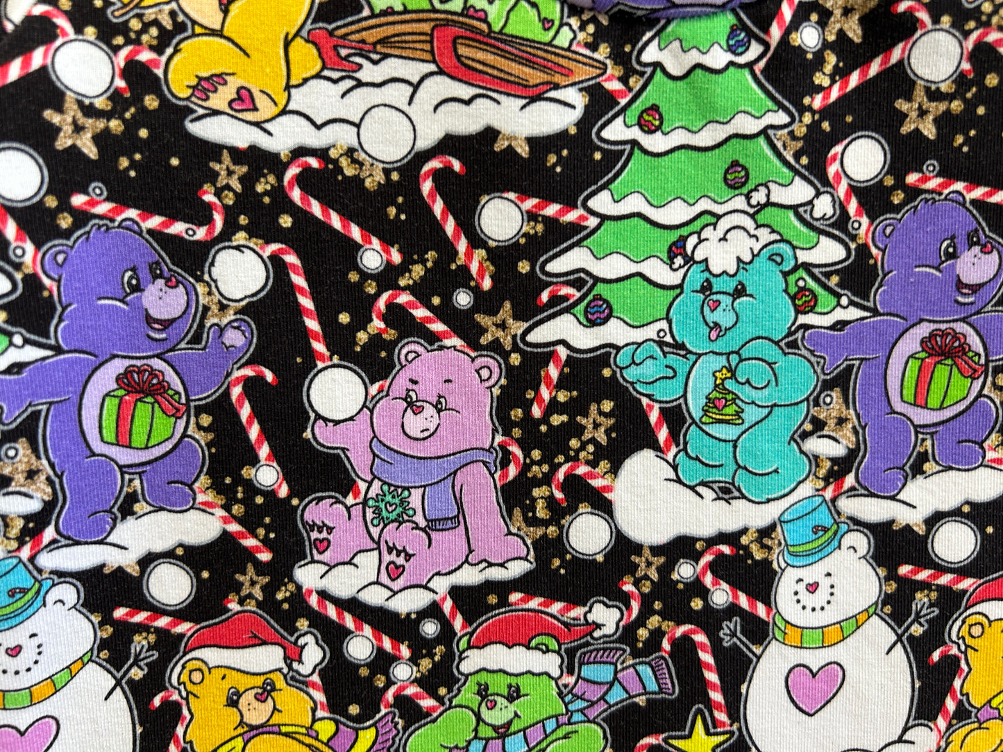 Christmas Carebears T-Shirt - Size 1