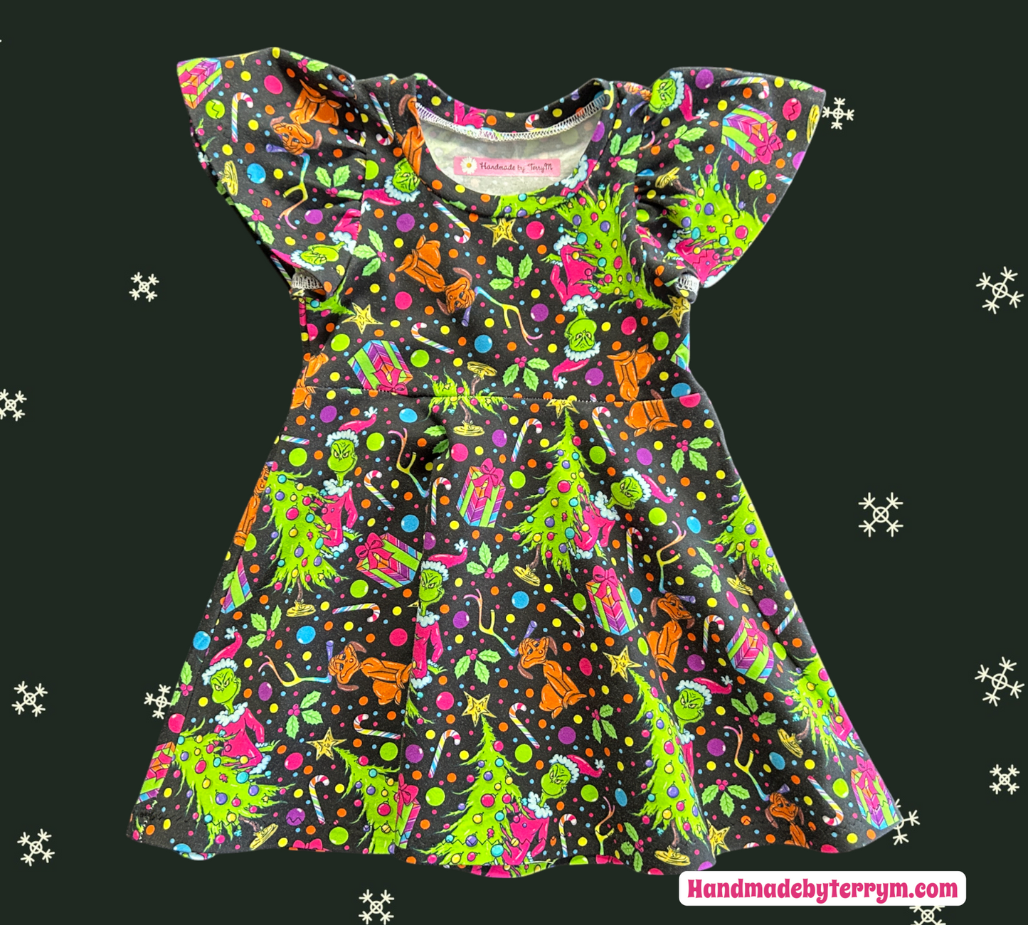 Grinch Dress - Size 1