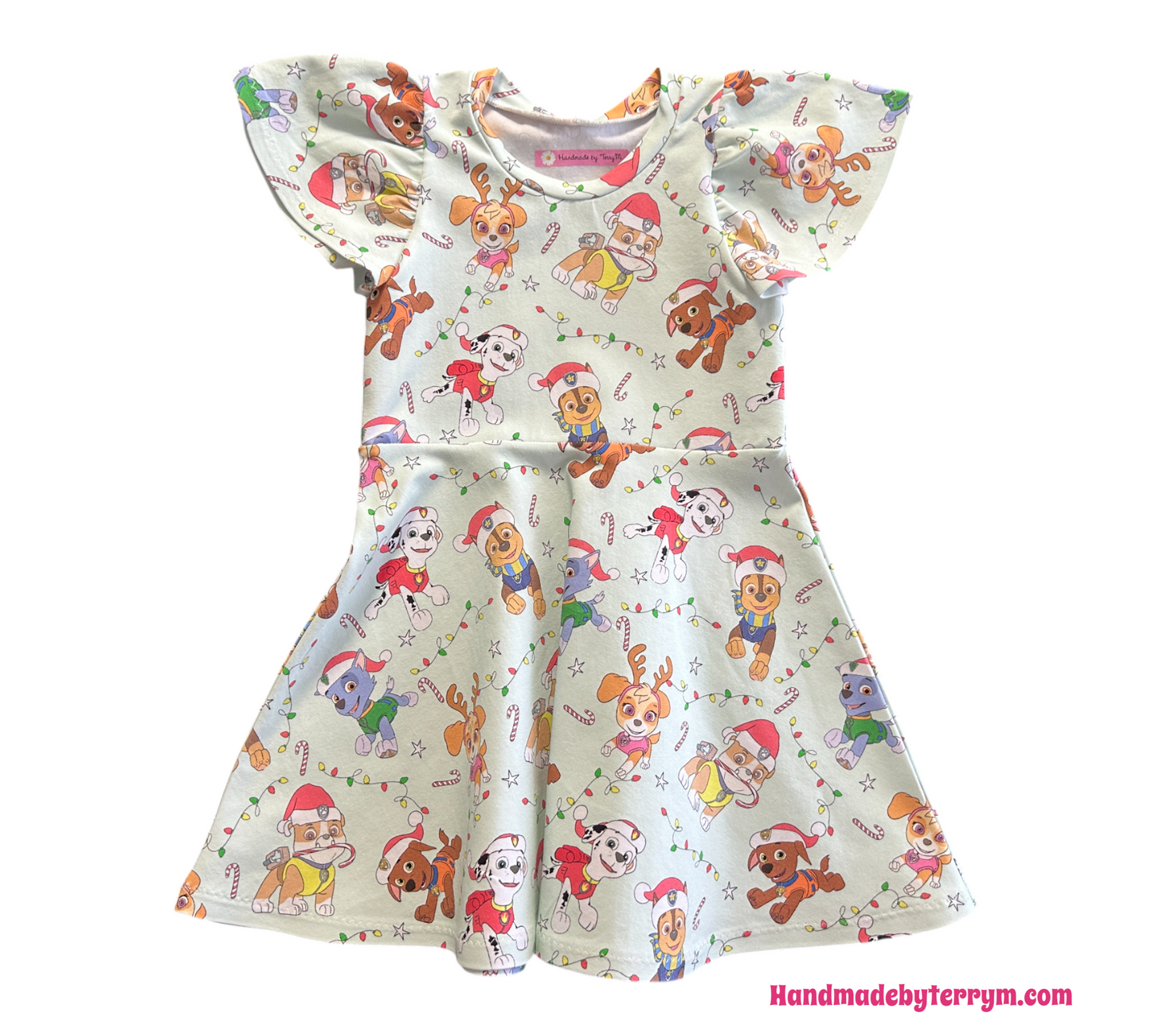 Christmas Paw Patrol Dress - Size 3