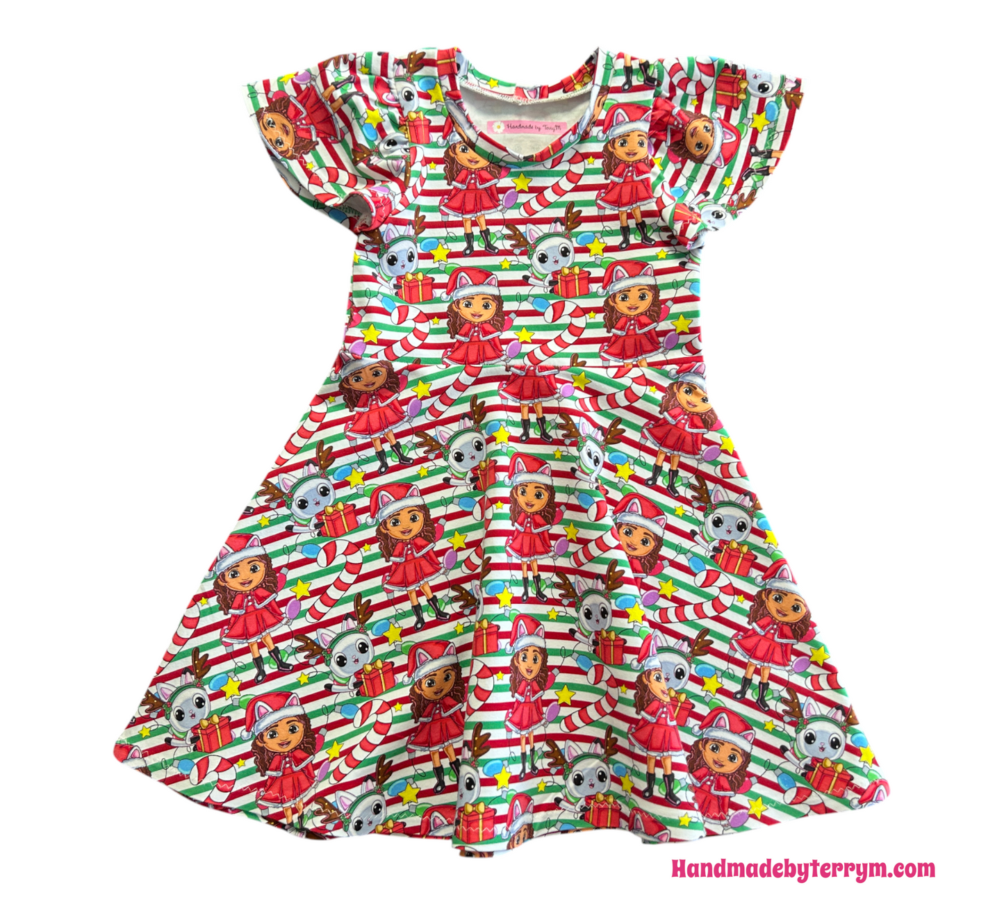 Gabby Christmas Dress - Size 4