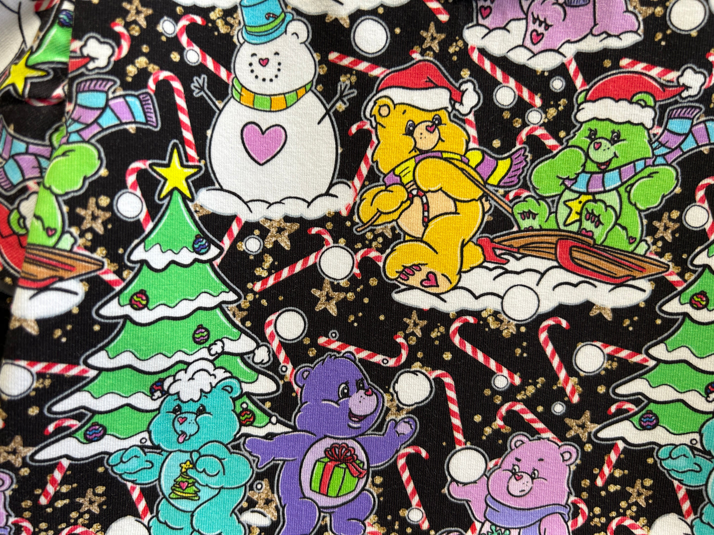 Christmas Carebear Dress - Size 5