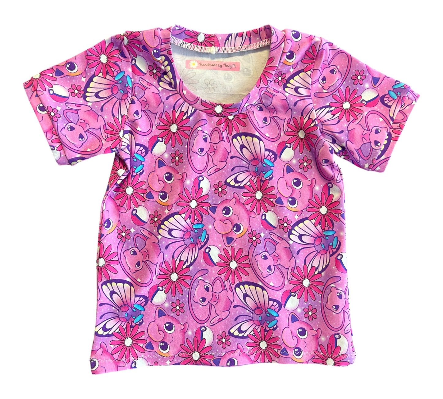 Pink Pokemon T-Shirt - Size 2