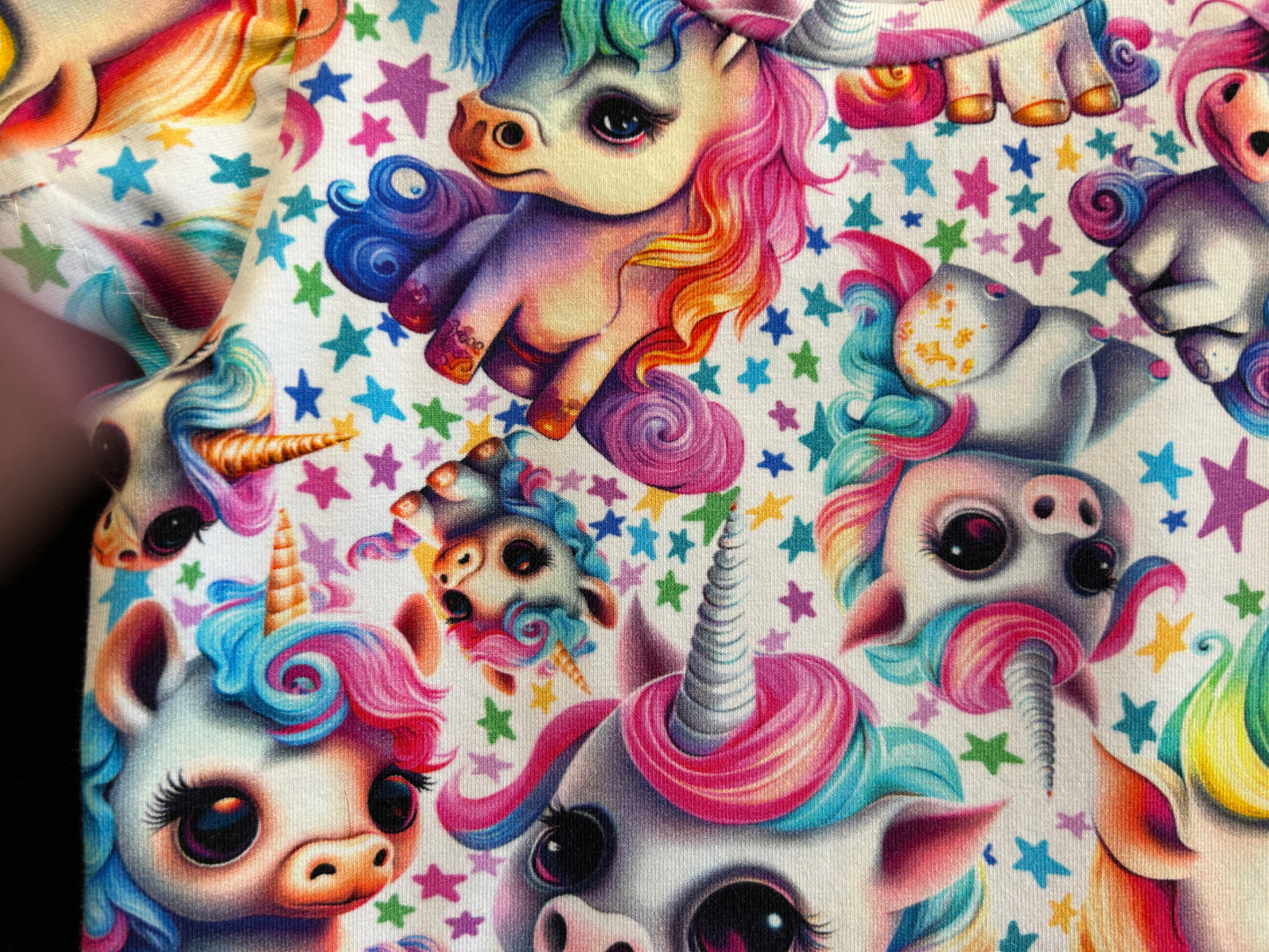 Colourful Unicorn Dress - Size 3