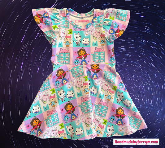Patchwork Gabby Dress - Size 3