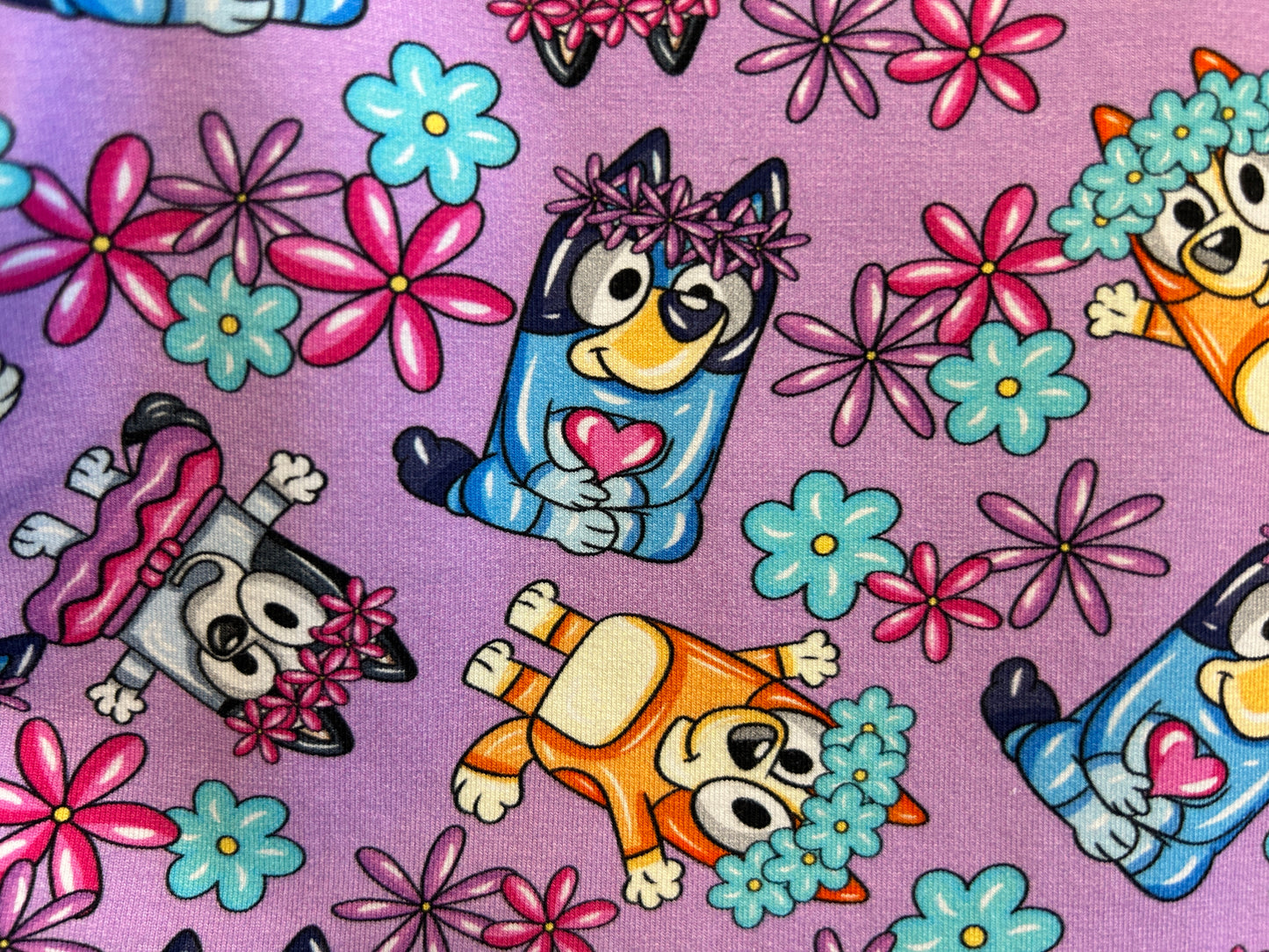 Purple Bluey Dress - Size 4