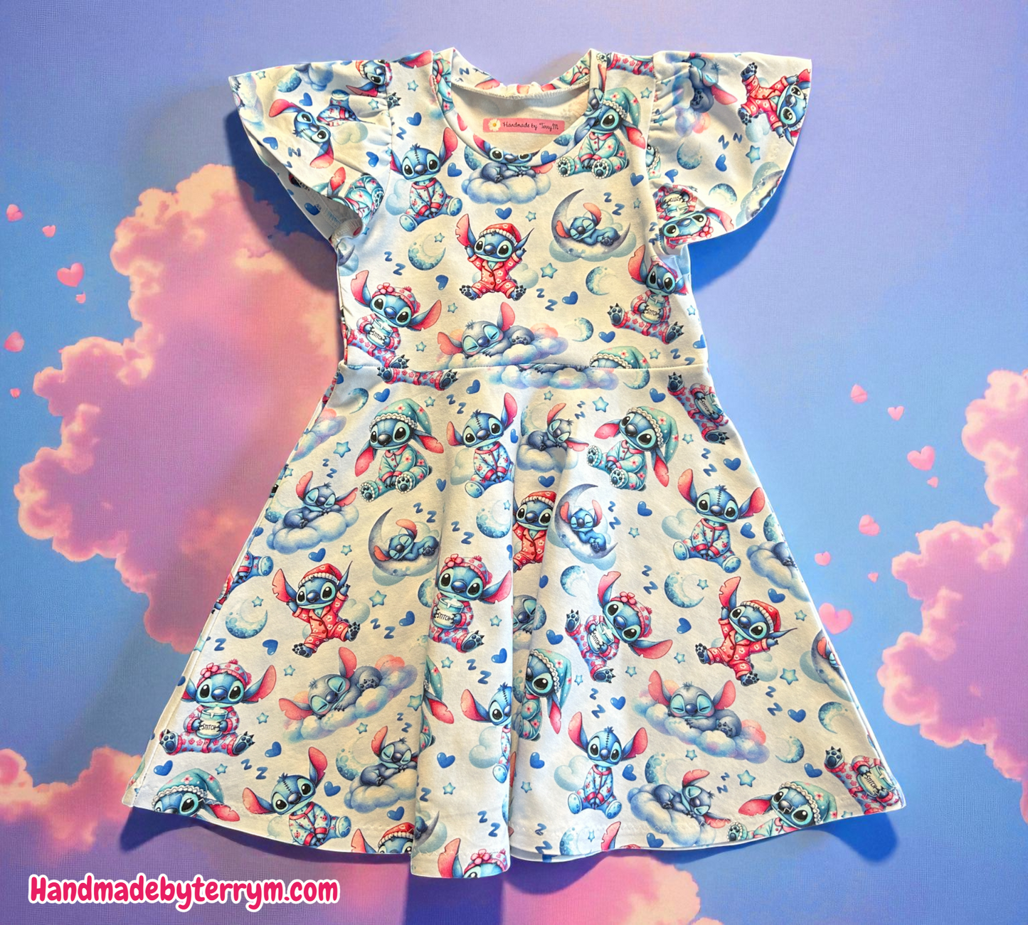 Sleepy Stitch Dress - Size 4