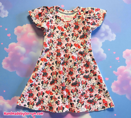 Pink Minnie Dress - Size 4