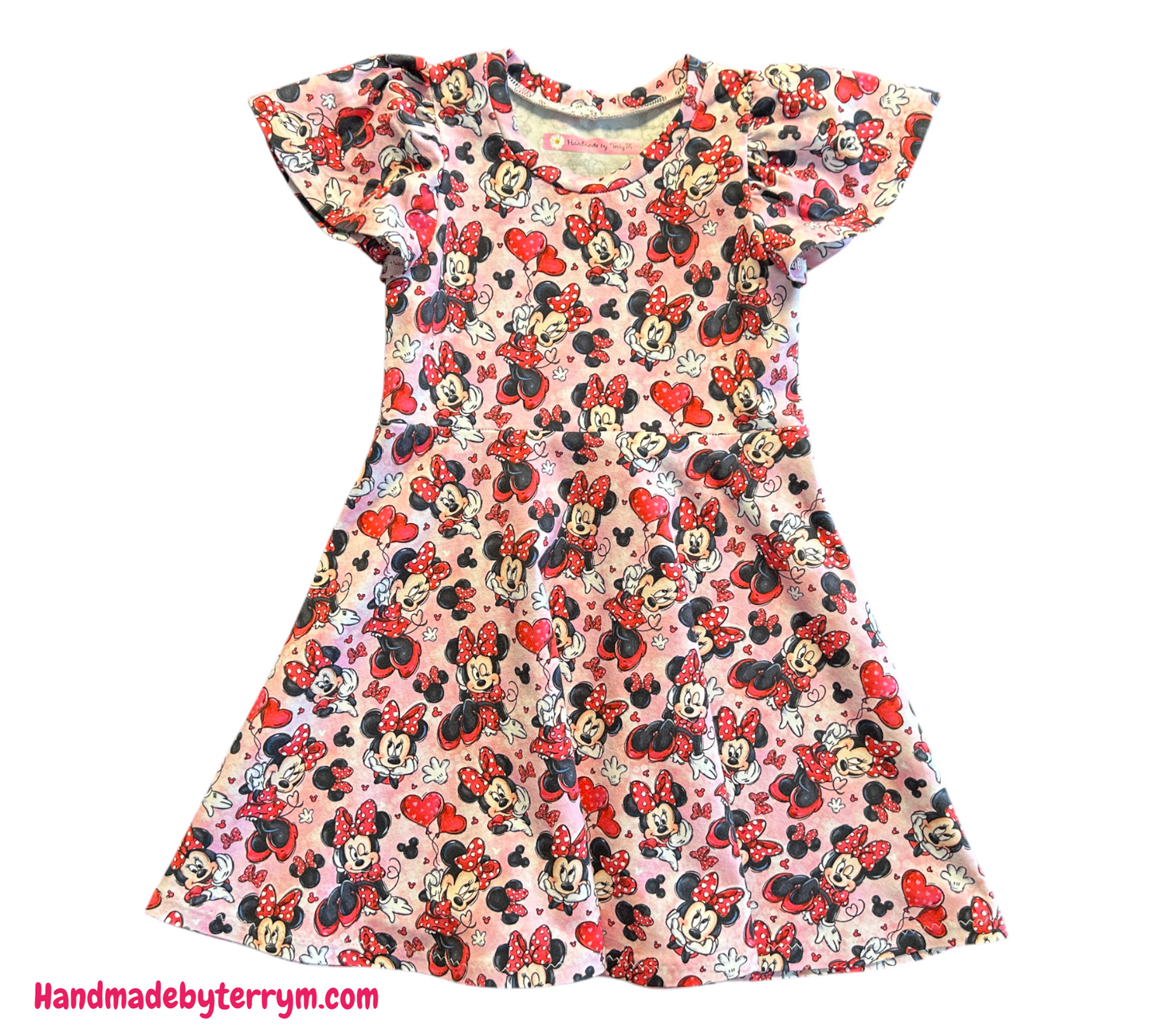 Pink Minnie Dress - Size 4