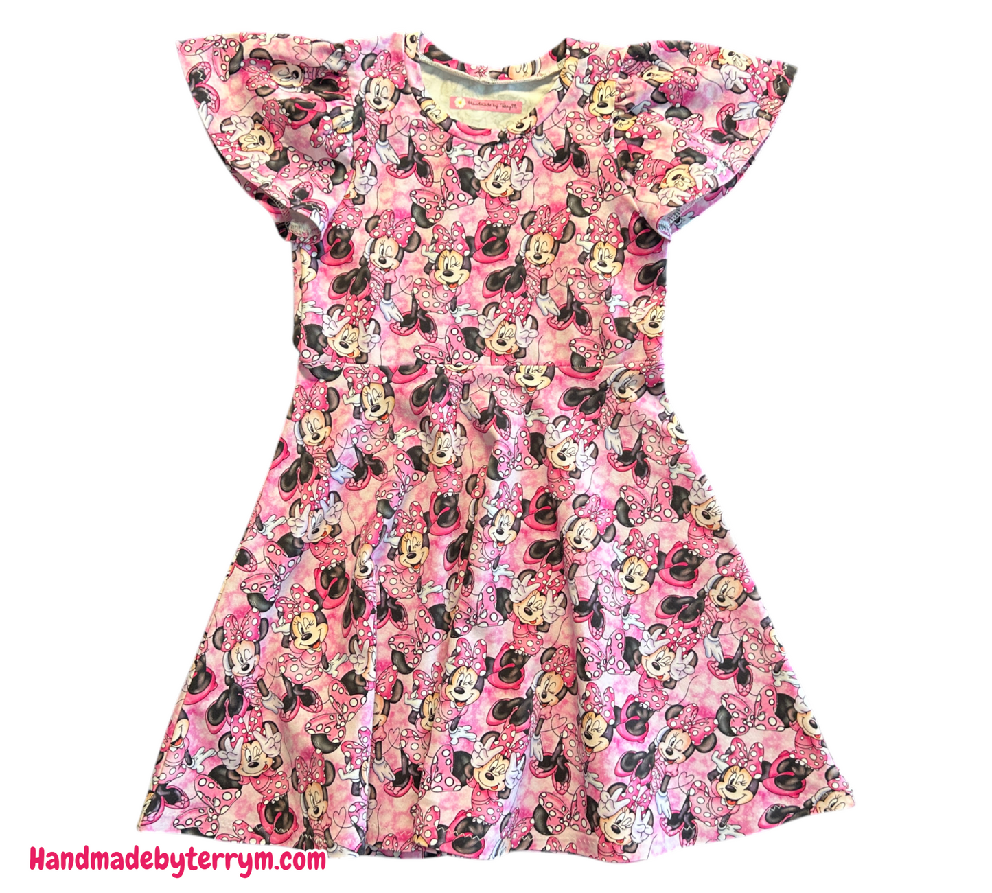 Pink Minnie Dress - Size 6
