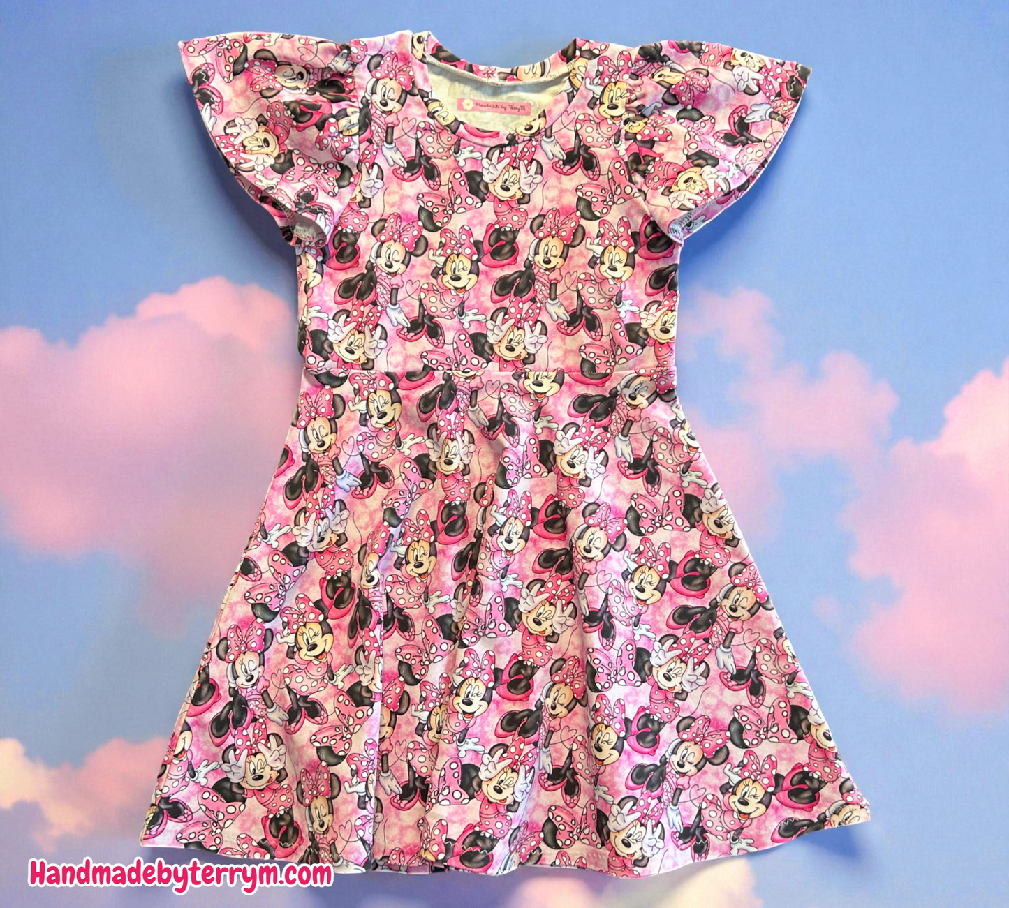 Pink Minnie Dress - Size 6