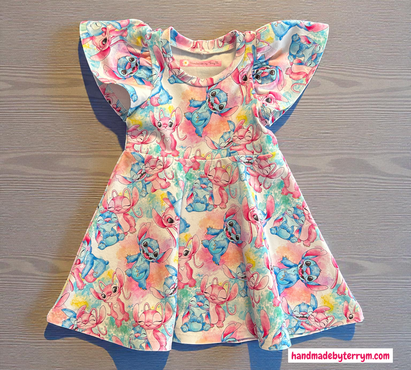 Angel & Stitch Dress - Size 1