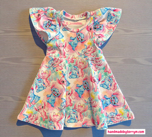 Angel & Stitch Dress - Size 1