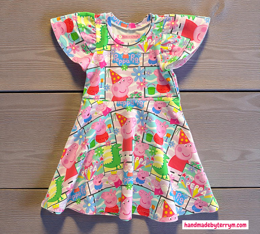 Peppa Pig Dress - Size 2